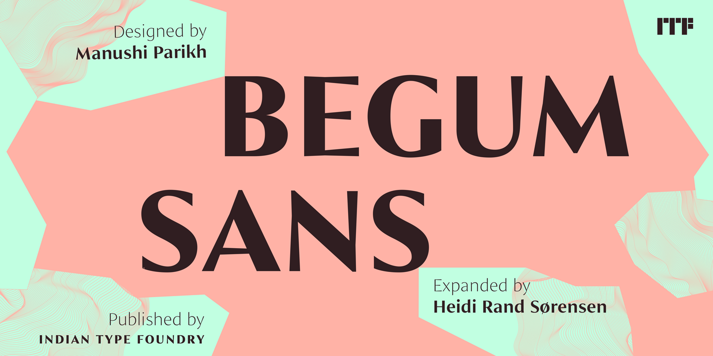 フォント Begum Sans